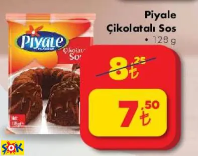 PİYALE ÇİKOLATALI SOS